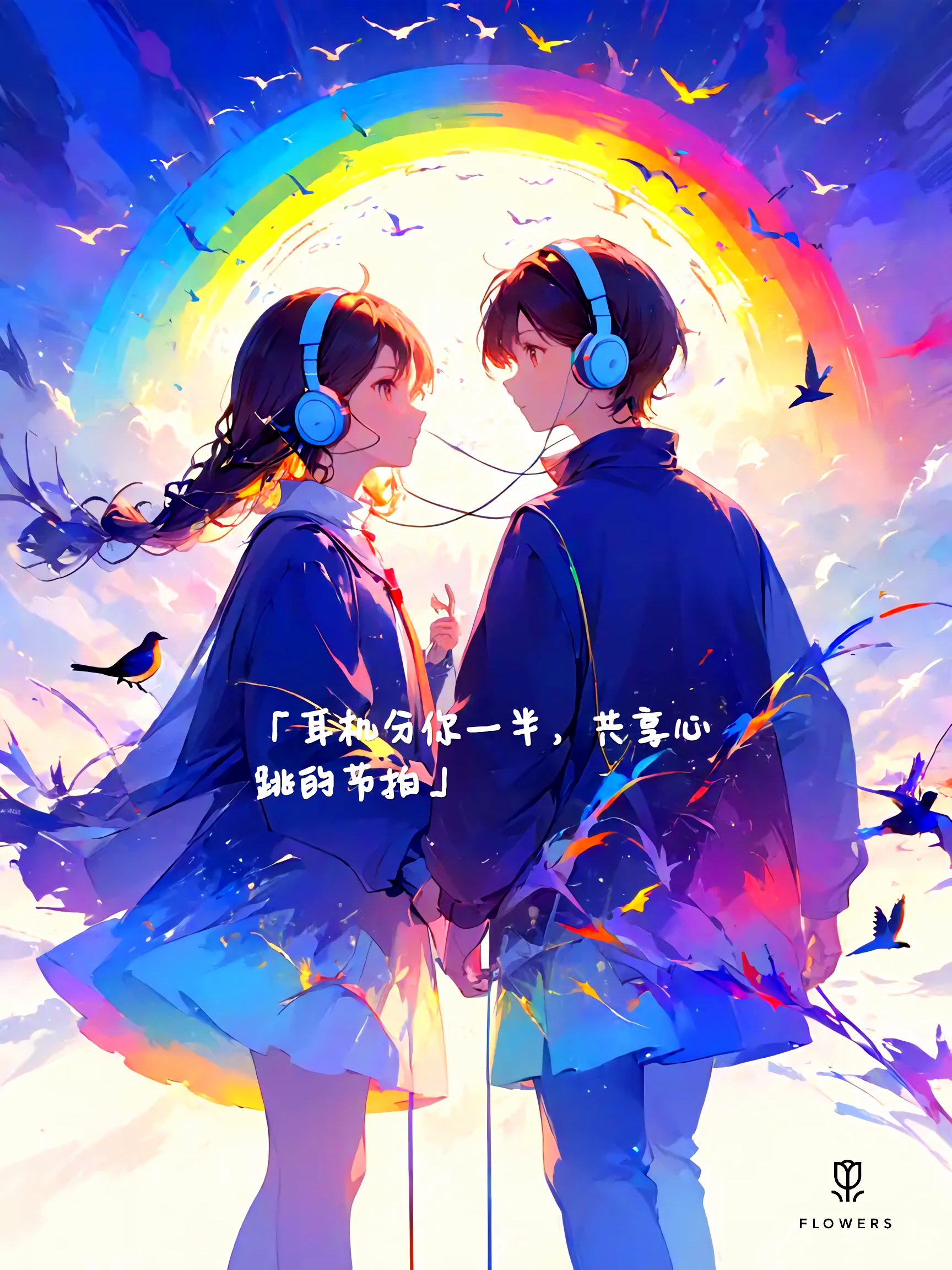 耳机分你一半，共享心跳的节奏